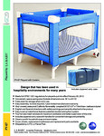 L.A. Baby PL-87 Playard with Casters