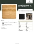 Lancaster Table & Seating 1643030TFMPL Specsheet