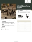 Lancaster Table & Seating 164A3048CPD Specsheet