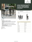 Lancaster Table & Seating 164B2848VEBK Specsheet Lancaster Table & Seating 164B2848VEBK Specsheet