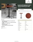 Lancaster Table & Seating 164B30RXRMH Specsheet