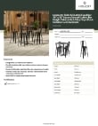 Lancaster Table & Seating 164B36SLZBK Specsheet