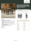 Lancaster Table & Seating 164B36SVEBK Specsheet Lancaster Table & Seating 164B36SVEBK Specsheet
