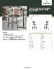 Lancaster Table & Seating 164BINKDSLGRY Specsheet
