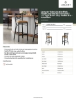 Lancaster Table & Seating 164BMCBVLBAS Specsheet