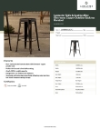 Lancaster Table & Seating 164BNBKLSCPD Specsheet Lancaster Table & Seating 164BNBKLSCPD Specsheet