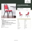 Lancaster Table & Seating 164CHAIRRDBK Specsheet Lancaster Table & Seating 164CHAIRRDBK Specsheet