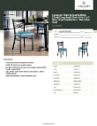 Lancaster Table & Seating 164CMCBVBLKD Specsheet
