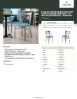 Lancaster Table & Seating 164CMCCVBLAS Specsheet