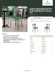 Lancaster Table & Seating 164CMCCVGNKD Specsheet