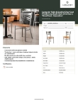 Lancaster Table & Seating 164CMCCWCHAS Specsheet