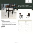 Lancaster Table & Seating 164CMCMECEB Specsheet