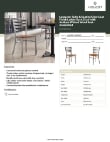 Lancaster Table & Seating 164CMLCWWLAS Specsheet
