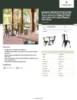 Lancaster Table & Seating 164D28SYOBK Specsheet Lancaster Table & Seating 164D28SYOBK Specsheet