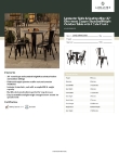Lancaster Table & Seating 164D30RNDCPD Specsheet