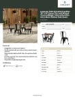 Lancaster Table & Seating 164D36SWABK Specsheet