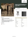 Lancaster Table & Seating 164RB242CPD Specsheet Lancaster Table & Seating 164RB242CPD Specsheet