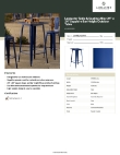Lancaster Table & Seating 164RB242SPH Specsheet
