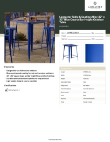 Lancaster Table & Seating 164RB323BLU Specsheet Lancaster Table & Seating 164RB323BLU Specsheet