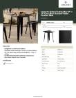 Lancaster Table & Seating 164RD242BLK Specsheet