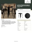 Lancaster Table & Seating 164RD30RBLK Specsheet