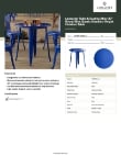 Lancaster Table & Seating 164RD30RBLU Specsheet Lancaster Table & Seating 164RD30RBLU Specsheet