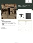 Lancaster Table & Seating 164RD323CPD Specsheet