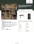 Lancaster Table & Seating 164RD326BKD Specsheet Lancaster Table & Seating 164RD326BKD Specsheet
