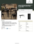 Lancaster Table & Seating 164RD326BLK Specsheet Lancaster Table & Seating 164RD326BLK Specsheet