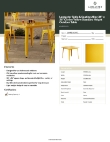 Lancaster Table & Seating 164RD363YEL Specsheet Lancaster Table & Seating 164RD363YEL Specsheet