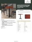 Lancaster Table & Seating 164S2430XRMH Specsheet Lancaster Table & Seating 164S2430XRMH Specsheet
