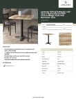 Lancaster Table & Seating 164S3030XBAW Specsheet Lancaster Table & Seating 164S3030XBAW Specsheet