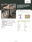 Lancaster Table & Seating 164S304222XA Specsheet