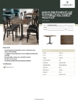 Lancaster Table & Seating 164S30422XDW Specsheet Lancaster Table & Seating 164S30422XDW Specsheet