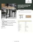 Lancaster Table & Seating 164S3048522A Specsheet Lancaster Table & Seating 164S3048522A Specsheet