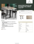 Lancaster Table & Seating 164S3048522G Specsheet