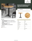 Lancaster Table & Seating 164S30RXMPL Specsheet Lancaster Table & Seating 164S30RXMPL Specsheet