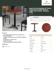 Lancaster Table & Seating 164S30RXRMH Specsheet Lancaster Table & Seating 164S30RXRMH Specsheet