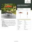 Lancaster Table & Seating 164UMBAL06SS Specsheet Lancaster Table & Seating 164UMBAL06SS Specsheet