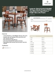 Lancaster Table & Seating 3493030MAD4C Specsheet Lancaster Table & Seating 3493030MAD4C Specsheet