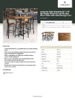 Lancaster Table & Seating 3493048BVNB4 Specsheet Lancaster Table & Seating 3493048BVNB4 Specsheet