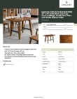 Lancaster Table & Seating 3493048WAL30 Specsheet Lancaster Table & Seating 3493048WAL30 Specsheet