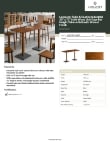 Lancaster Table & Seating 3493072CLW37 Specsheet Lancaster Table & Seating 3493072CLW37 Specsheet