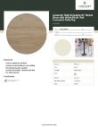 Lancaster Table & Seating 34930RTBA Specsheet