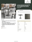 Lancaster Table & Seating 3493636CLG30 Specsheet