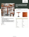 Lancaster Table & Seating 3493636CLM37 Specsheet