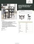 Lancaster Table & Seating 349B2430EXBK Specsheet Lancaster Table & Seating 349B2430EXBK Specsheet