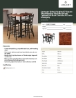 Lancaster Table & Seating 349B3030MXBK Specsheet Lancaster Table & Seating 349B3030MXBK Specsheet