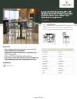 Lancaster Table & Seating 349B3636ESCR Specsheet Lancaster Table & Seating 349B3636ESCR Specsheet