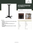 Lancaster Table & Seating 349C22S3C Specsheet Lancaster Table & Seating 349C22S3C Specsheet